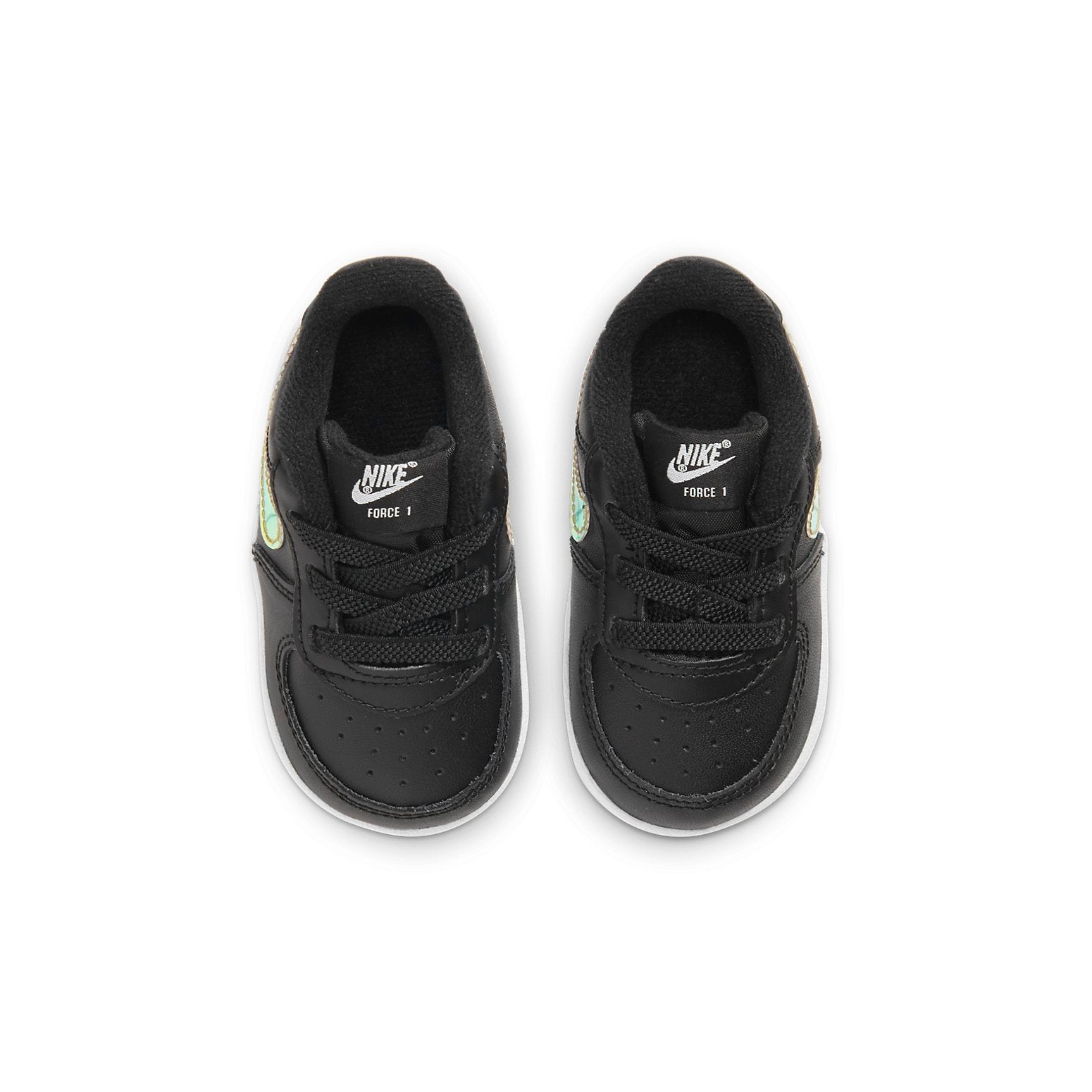 (TD) Nike Force 1 'Black Iridescent' CW1576-002