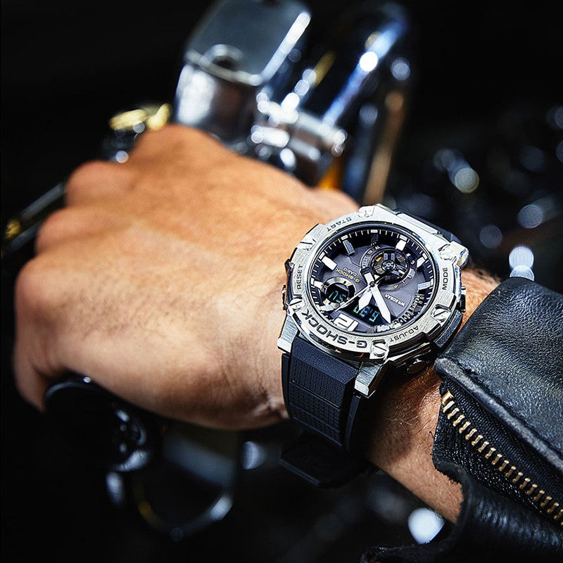 CASIO G-Shock G-Steel 'Silver Black' GST-B300S-1A
