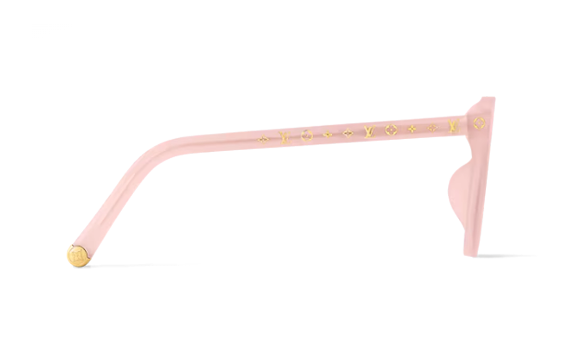 (WMNS) LOUIS VUITTON My Monogram Light Round Sunglasses 'Milky Pink Brown' Z2149E