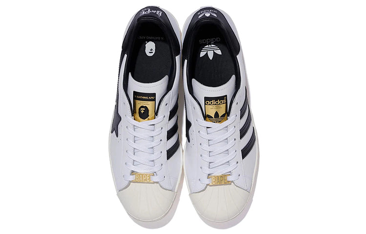 adidas x A Bathing Ape Superstar 'White Black' GZ8980