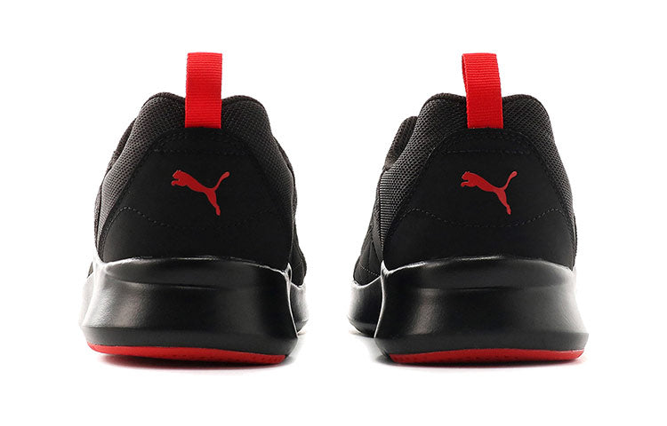 PUMA Wired Low-top Running Shoes Black/Red 366970-08