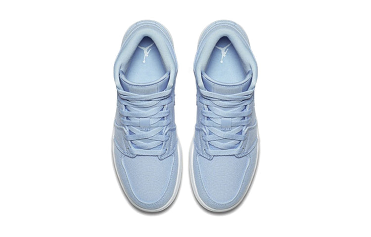 (GS) Air Jordan 1 Mid 'Easter Blue' 554725-425