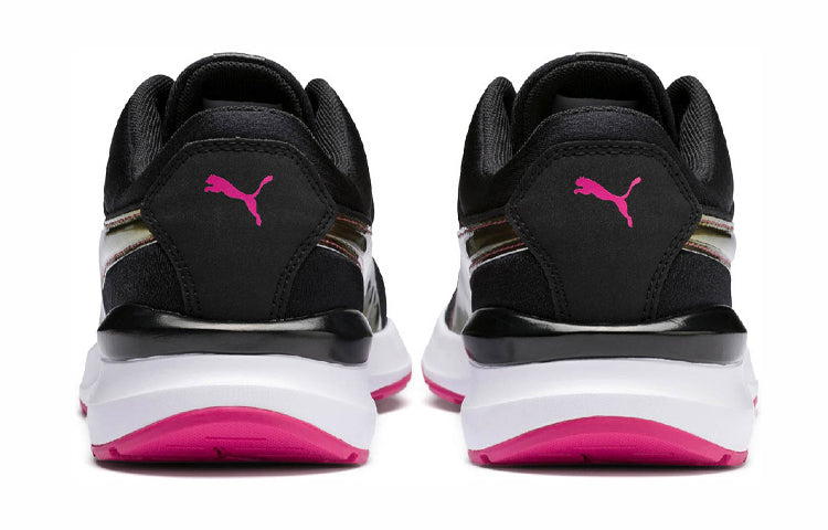 (WMNS) PUMA Adela Trailblazer Low-Top Sneakers Black/Pink 369142-01
