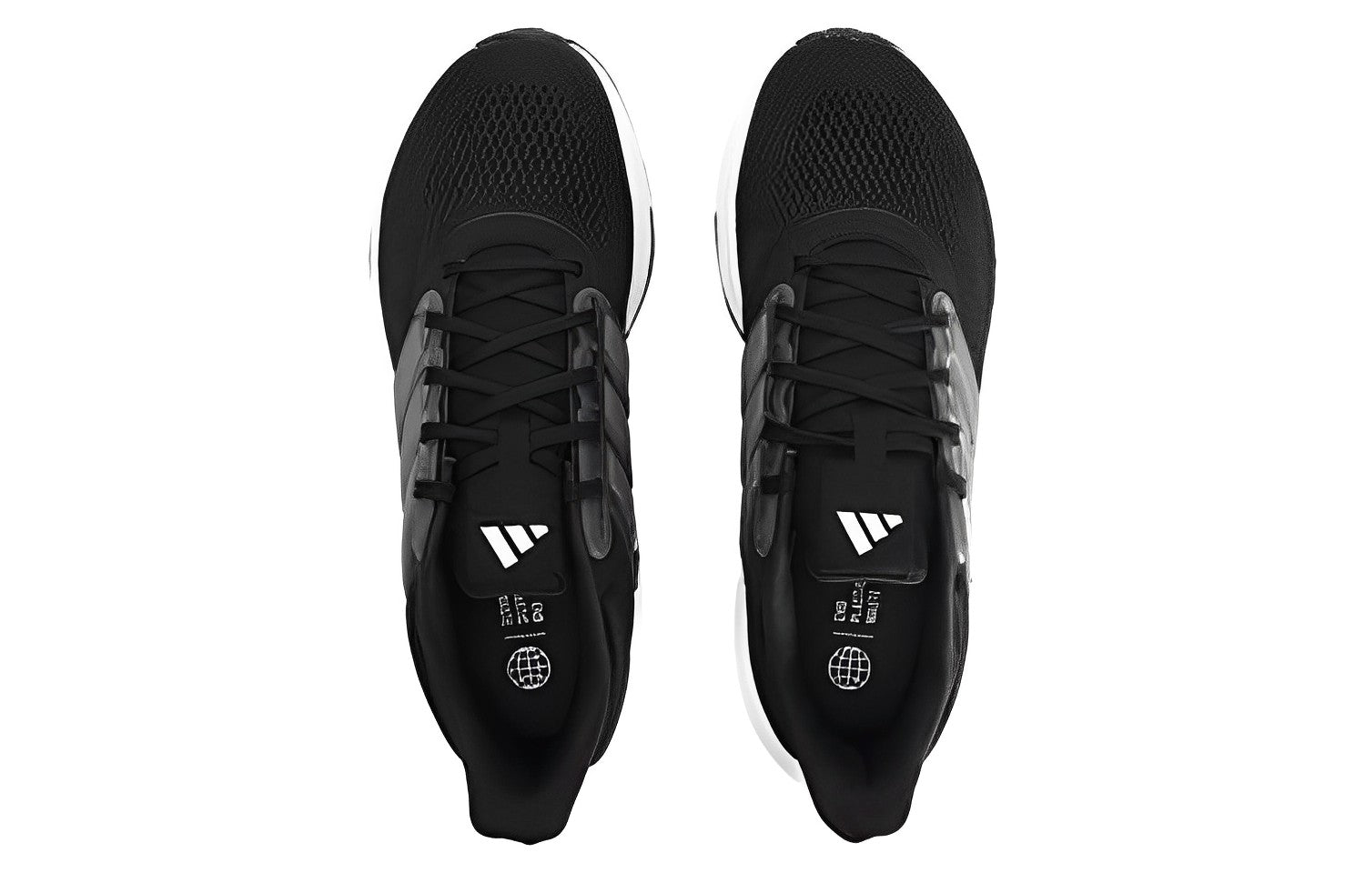 adidas Ultrabounce Running Shoes 'Black White' HP5796