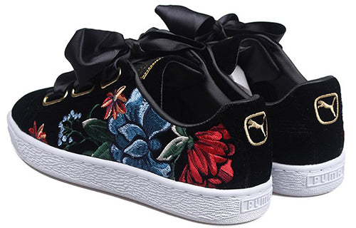 (WMNS) PUMA Basket Heart 'Hyper Embroidered' 366116-01