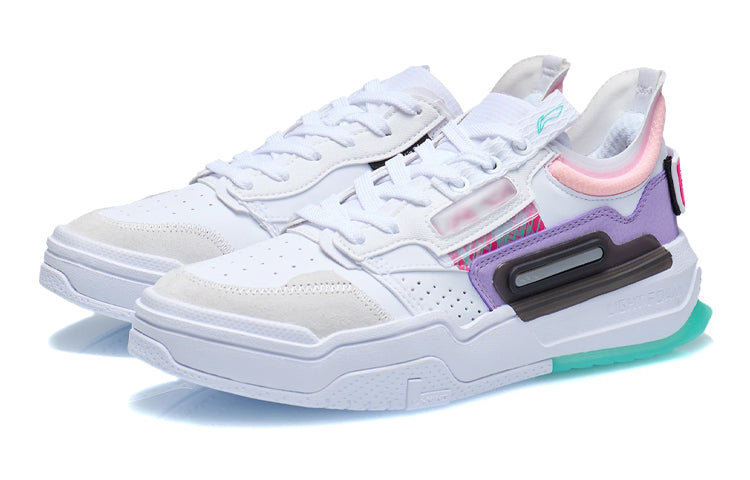 (WMNS) Li-Ning Geek 'White Purple Pink' AGCR154-2
