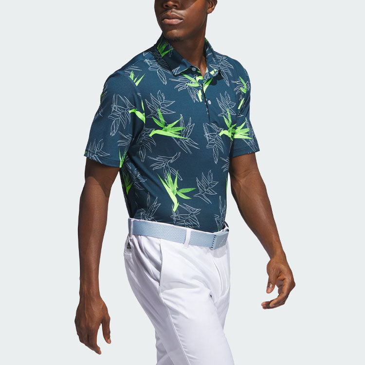adidas Oasis Mesh Polo Shirt Asia Sizing 'Arctic Night' IB2000