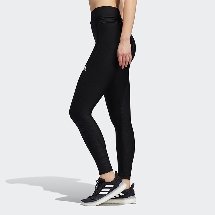 (WMNS) adidas High Waist Sports Training Leggings Black FT7022
