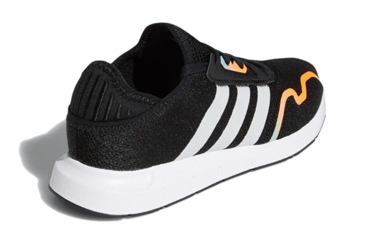 (GS) adidas Swift Run X 'Black Fluorescent Pop' G55540