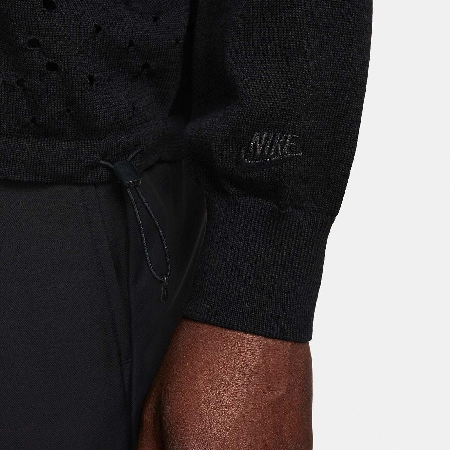 Nike Sportswear Tech Pack Long-sleeve Jumper 'Black' FN2612-010