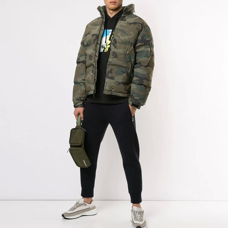 Supreme FW18 Reflective Camo Woodland Down Jacket 'Olivegreen' SUP-FW18-1086