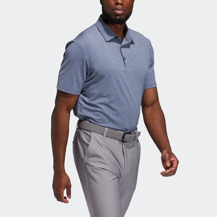 adidas Golf Sports Short Sleeve Polo Shirt Navy Blue GM0090