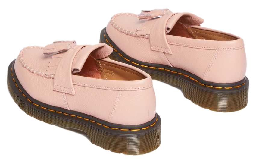 (WMNS) Dr.Martens Adrian Virginia Leather Tassel Loafers 'Peach Beige' 22760329
