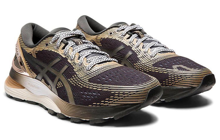 (WMNS) ASICS Gel-Nimbus 21 'Black Yellow' 1022A238-021