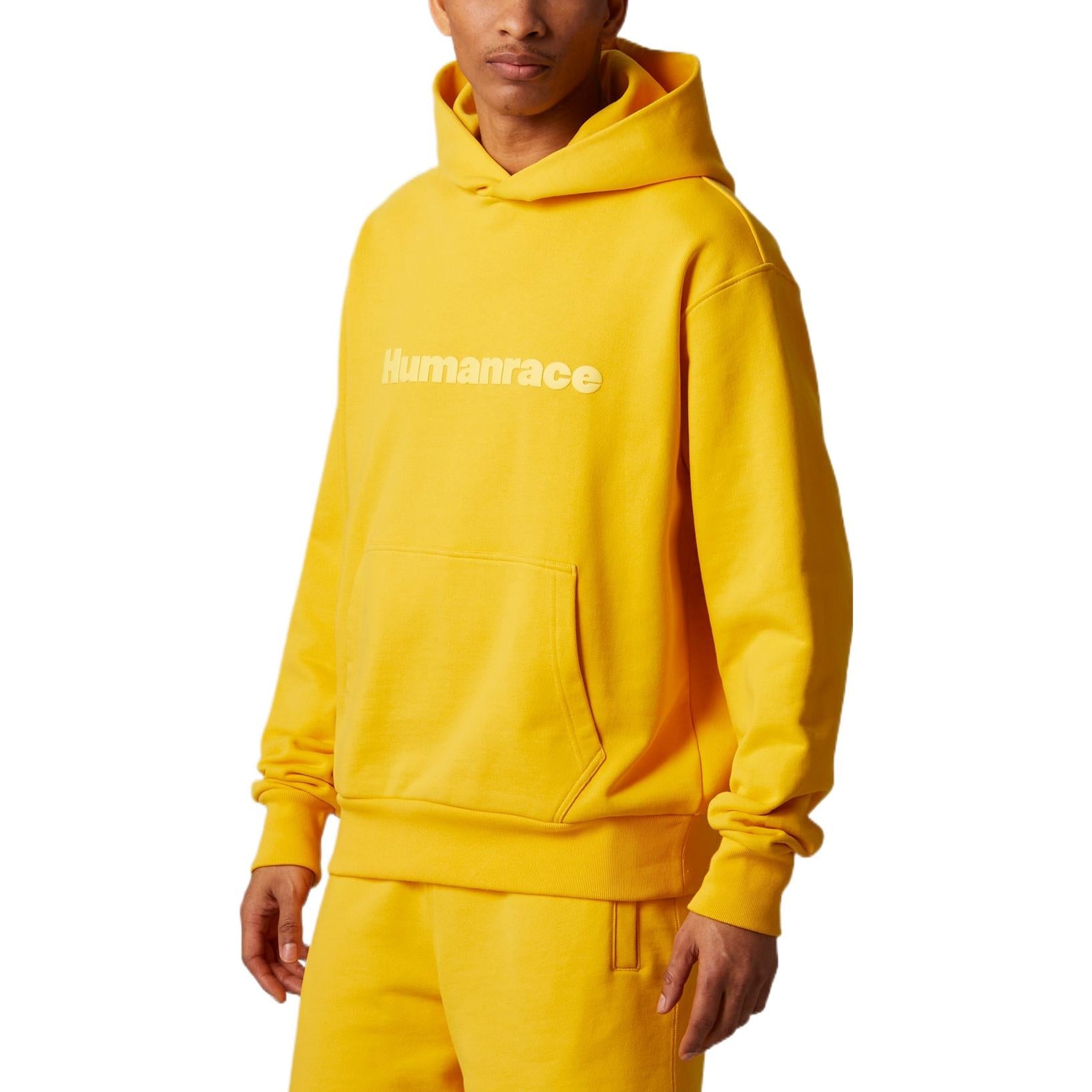 adidas x Pharrell Humanrace Logo Hoodie 'Yellow' HG1817