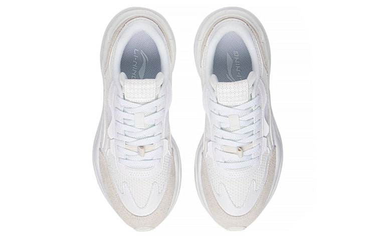 (WMNS) Li-Ning Counterflow Lifestyle Shoes 'White Grey' AGLS158-3