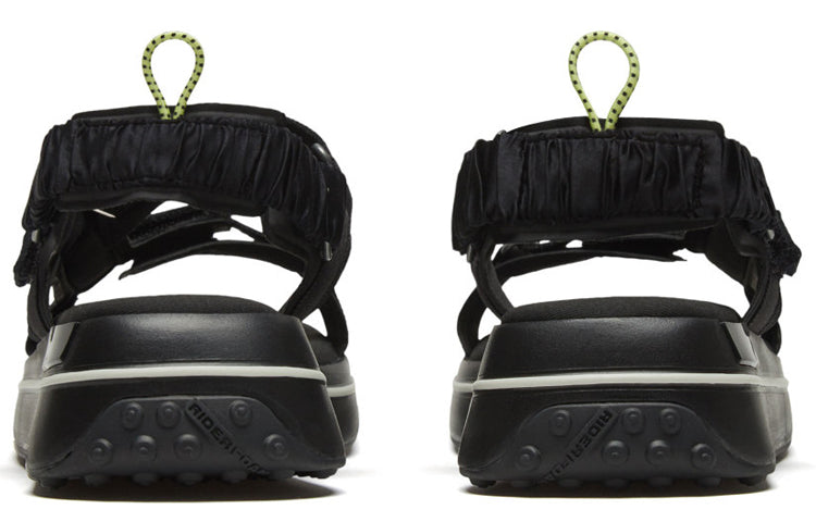 (WMNS) PUMA Liu Wen x Future Rider Sandals 'Fluorescent Braid - Black' 374726-02