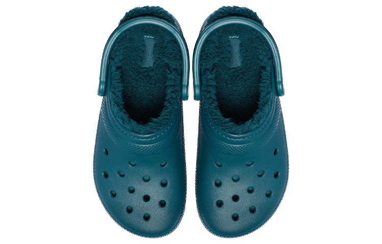 Crocs Classic Shoes Unisex Green Slippers 203591-375
