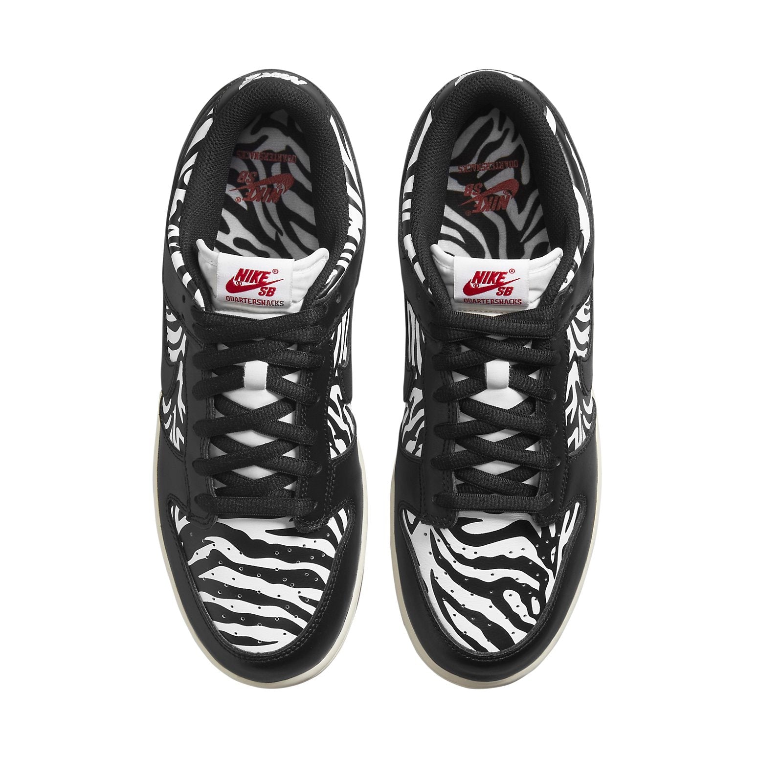 Nike x Quartersnacks SB Dunk Low 'Little Debbies Zebra Cakes' DM3510-001