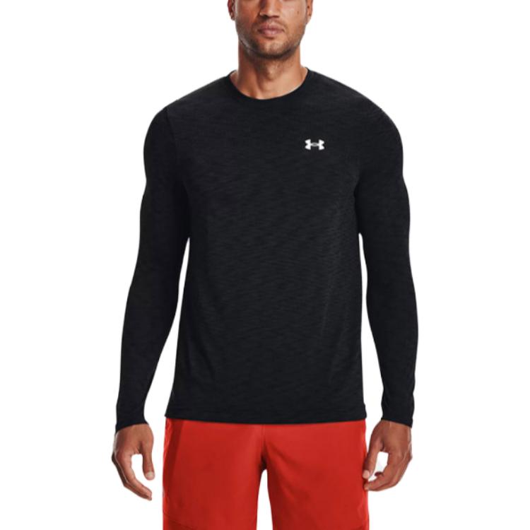 Under Armour Seamless Long Sleeve Tee 'Black' 1359873-001