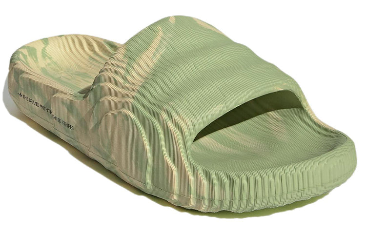 adidas Adilette 22 Slides 'Magic Lime Desert Sand' GY1597