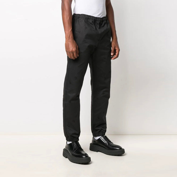 Off-White SS21 Large Logo Sports Pants Black OMCA164R21FAB0011010