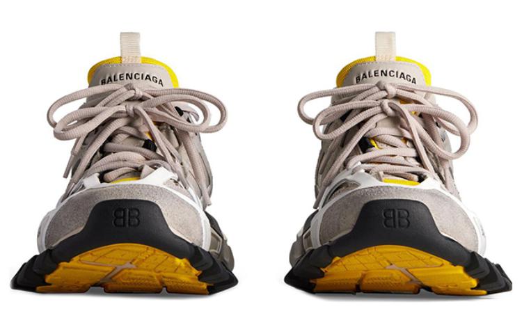 (WMNS) Balenciaga Track Sneakers 'Yellow White Beige' 542436W3SU61297