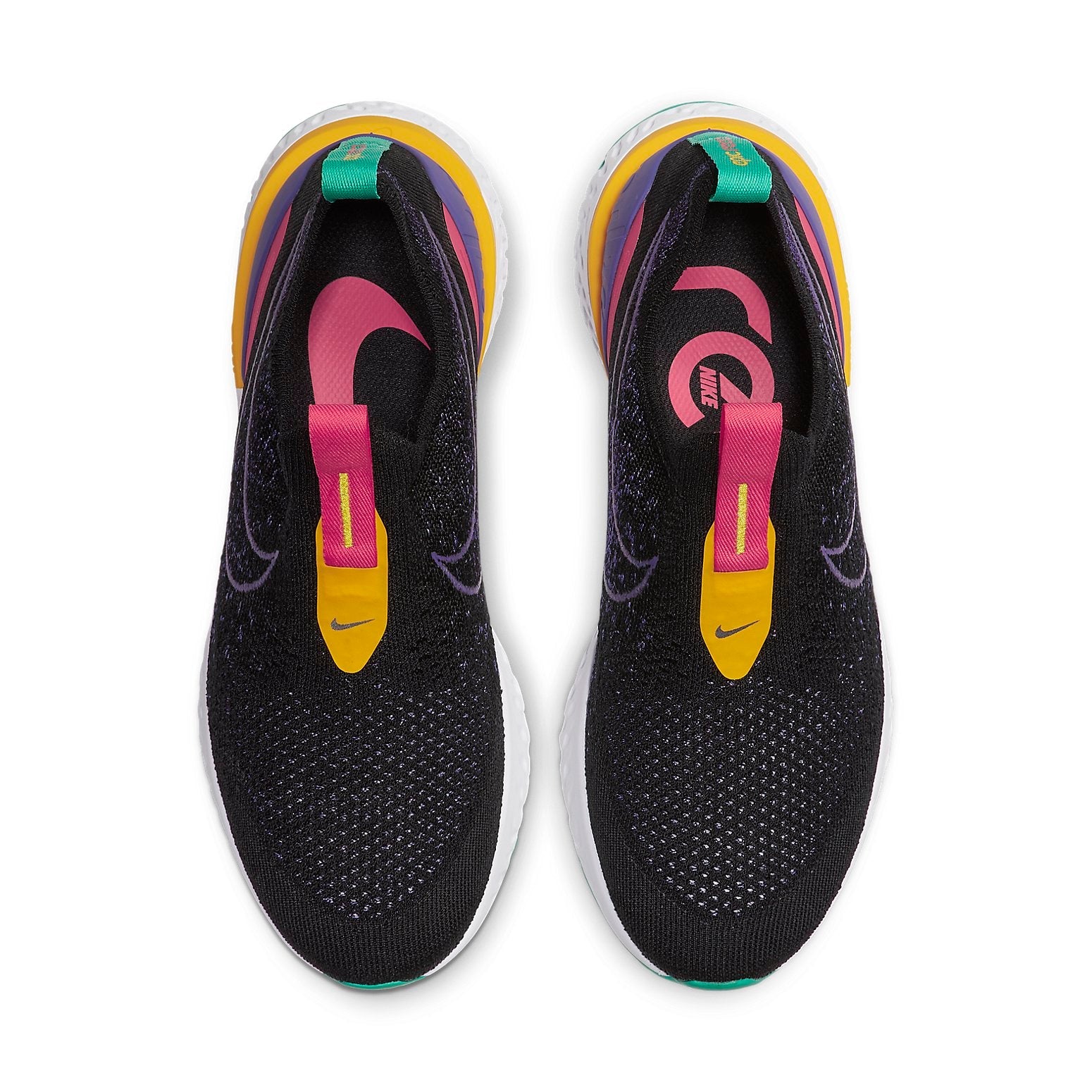 (WMNS) Nike Epic Phantom React Flyknit 'Black Multi' CK0819-001