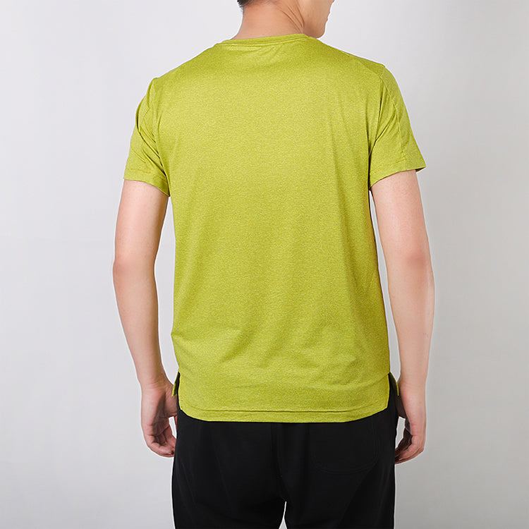 Nike Dri-Fit Printing Training Tops Short Sleeve Green CJ4634-222