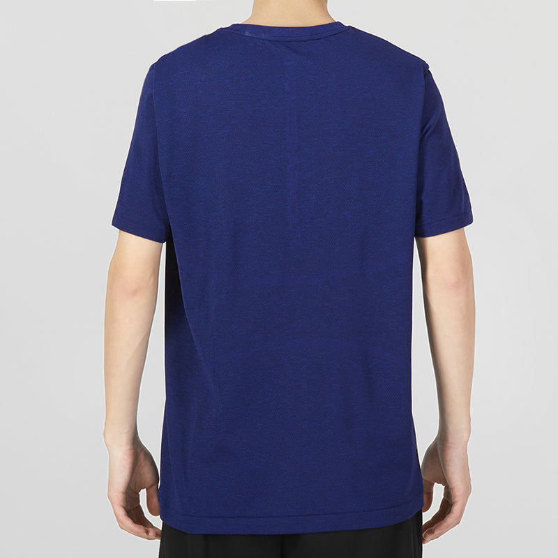 Under Armour Rush Seamless Legacy Tee 'Dark Blue' 1376781-468