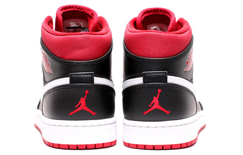 Air Jordan 1 Mid 'Black Gym Red' 554724-020