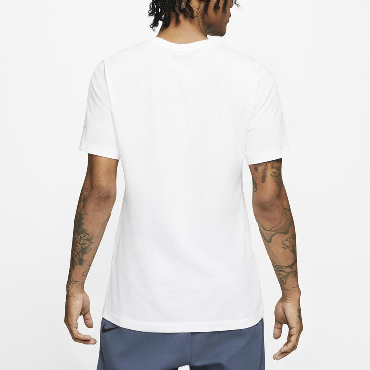 Nike MVP Series NBA Brooklyn Nets Durant Basketball Sports Short Sleeve White CT3998-100