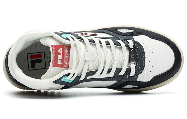 (WMNS) FILA High-Top Black/White F12W141211FWB