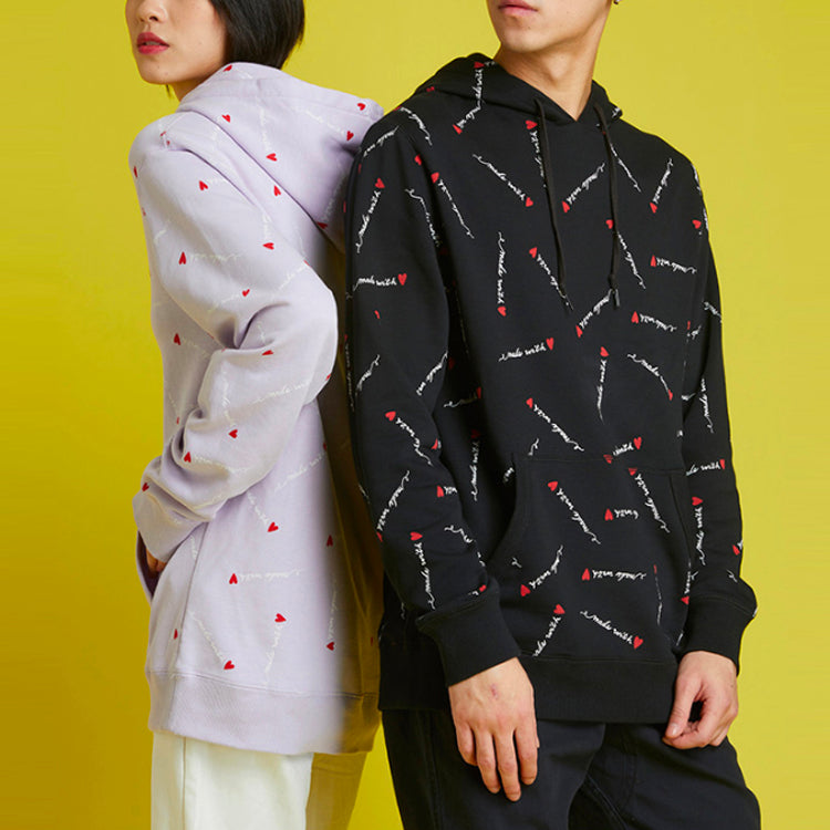 (WMNS) Converse V Day Hoodie Asia Sizing 'Purple' 10022411-A02