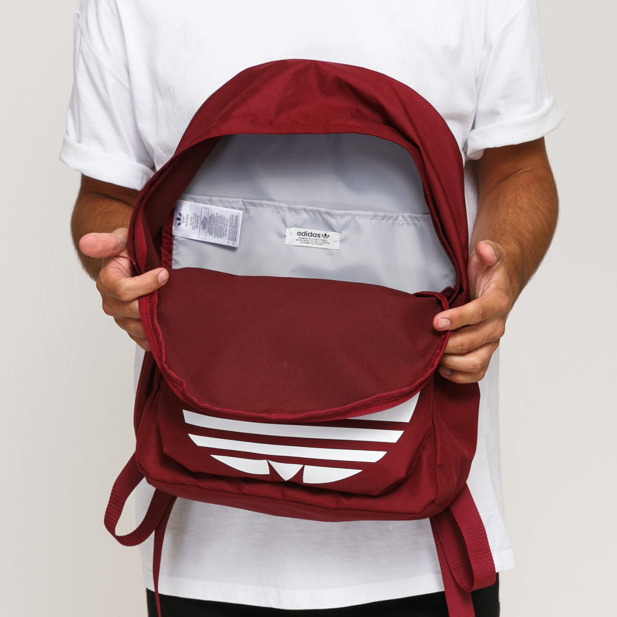 adidas Originals Adicolor Backpack 'Red White' GK0052