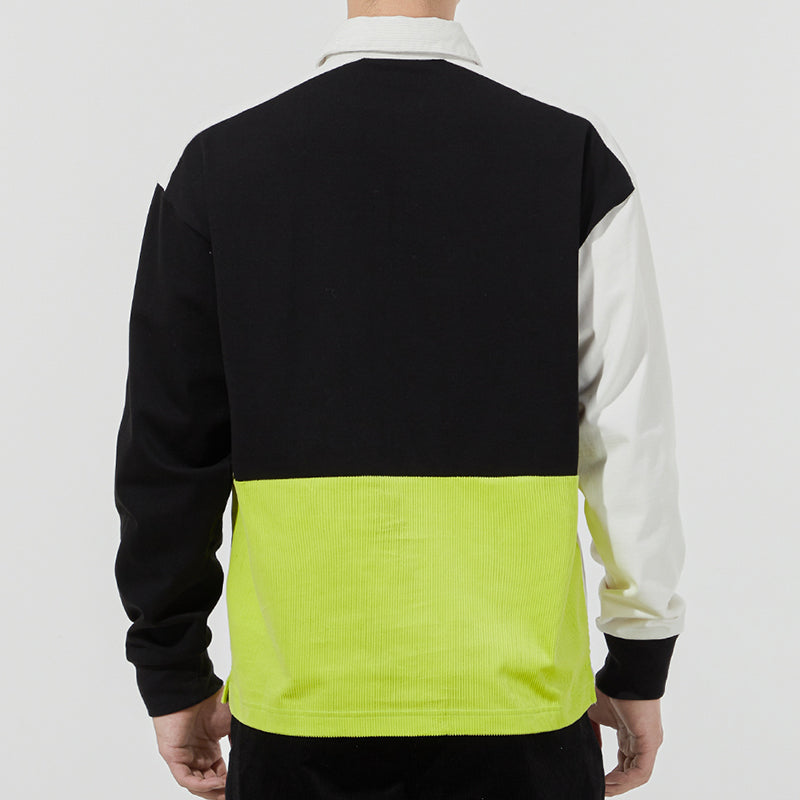 PUMA Retro Color Block Polo Shirt 'Black' 534680-93