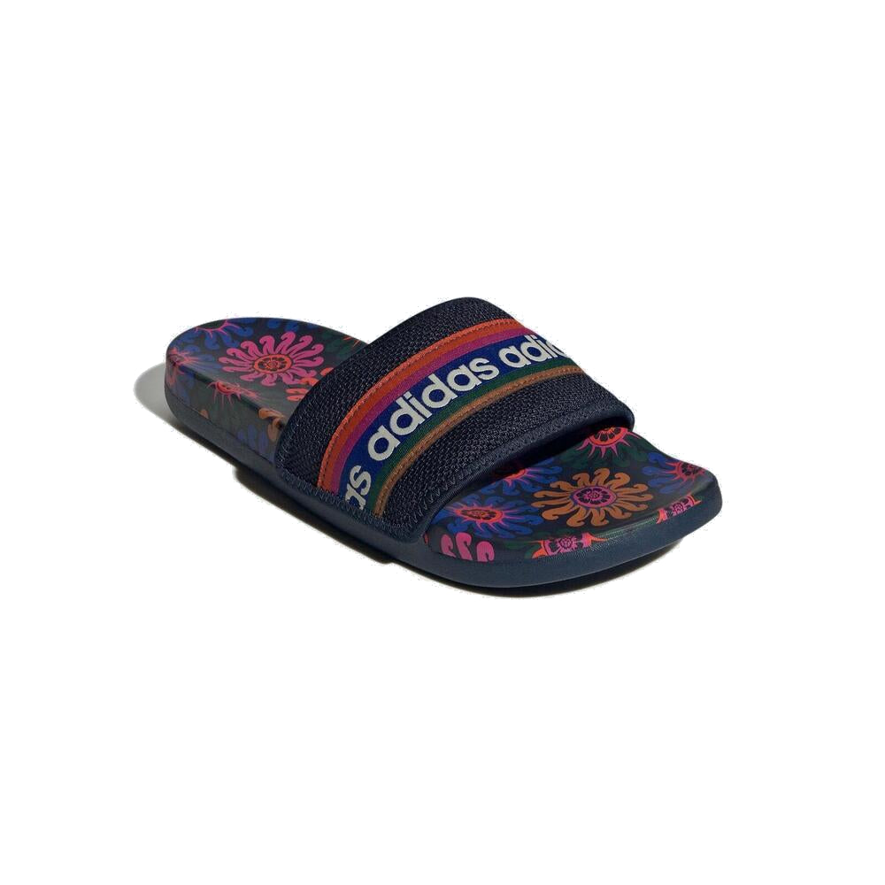 (WMNS) adidas Adilette Comfort Slide 'Floral - Night Indigo' IE4967