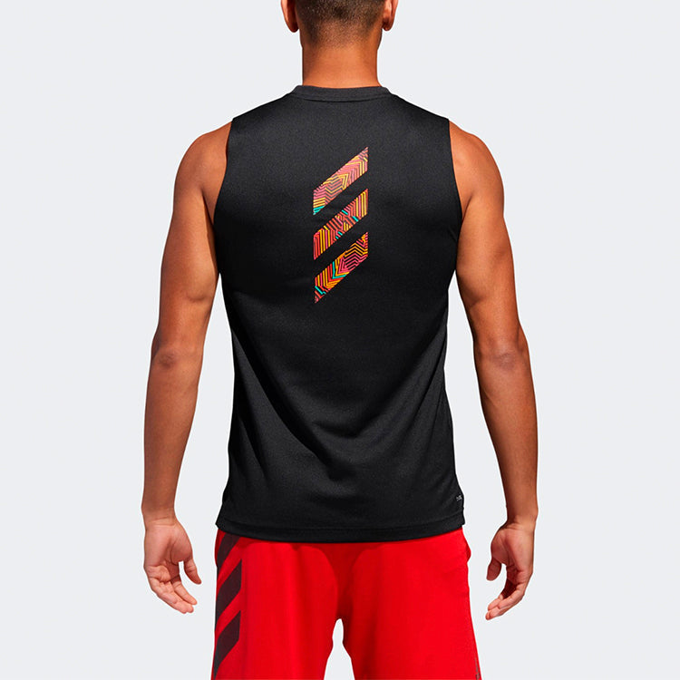 adidas Sport St Ls Tee Logo Vest Men's Black DN8367