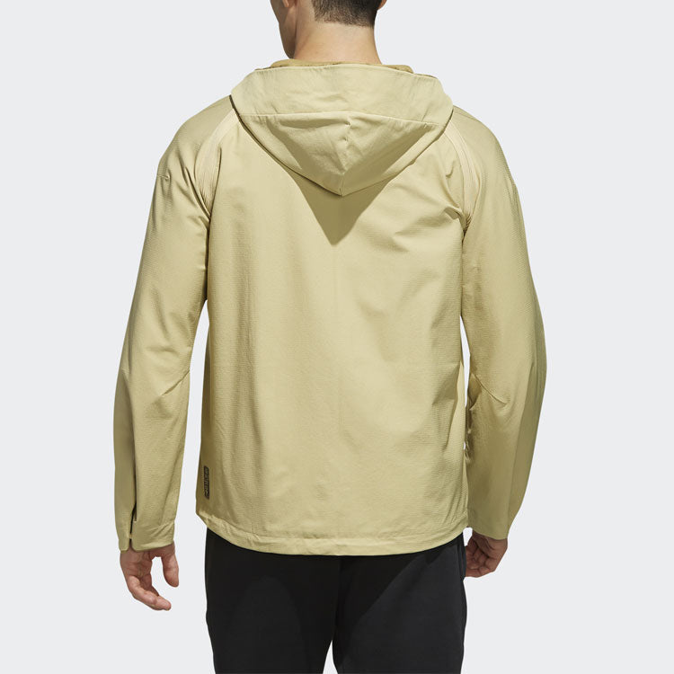 adidas WJ JKT WV Series Outdoor Windproof Sports Hooded Jacket FJ0201