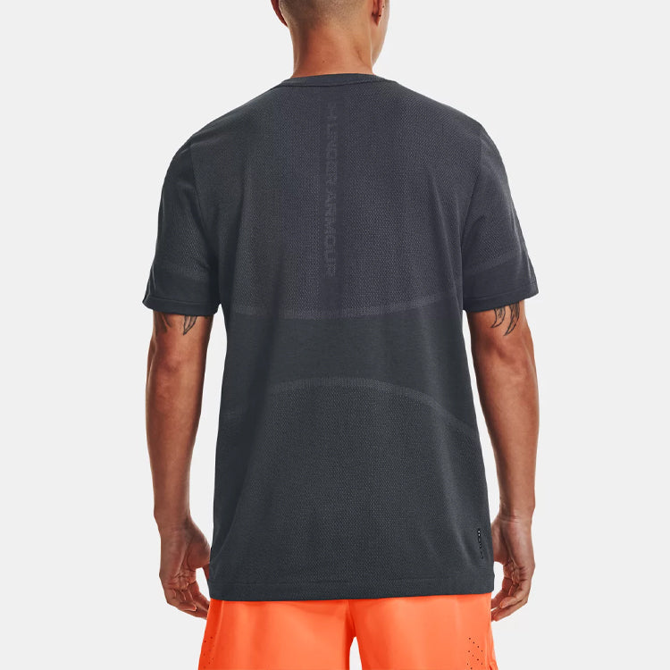 Under Armour Vanish Elite Seamless Short Sleeve 'Grey' 1376781-012
