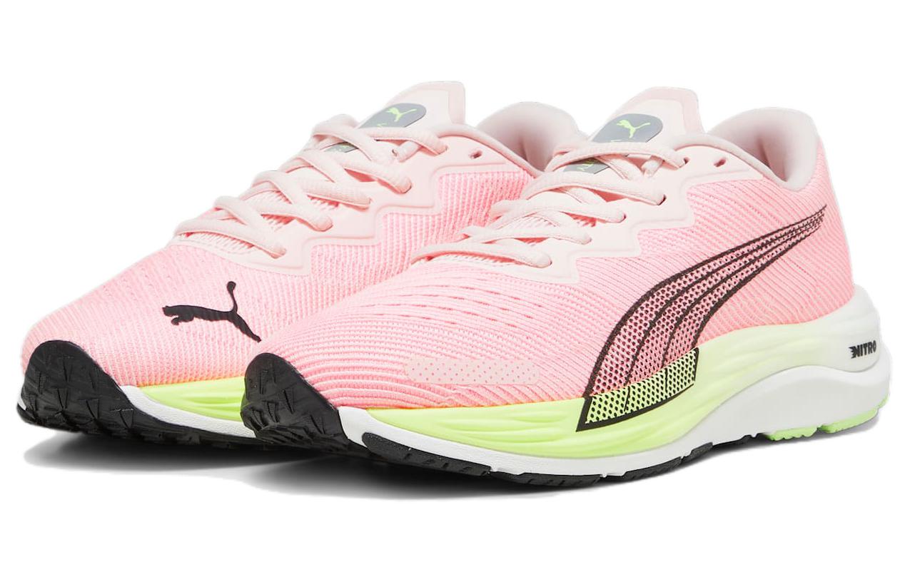 (WMNS) PUMA Velocity Nitro 2 Running Shoes 'Pink White' 376262-20
