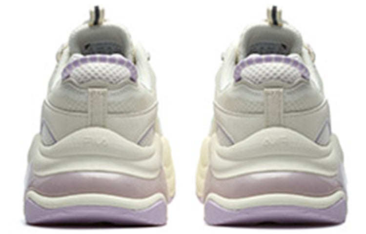 (WMNS) FILA FUSION Bubble Sneakers 'White Lilac' T12W227310FAW