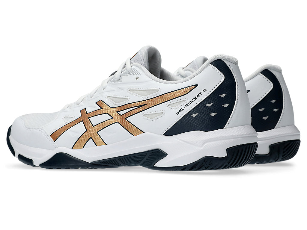 ASICS Gel-Rocket 11 'White Pure Gold Navy' 1071A091-103