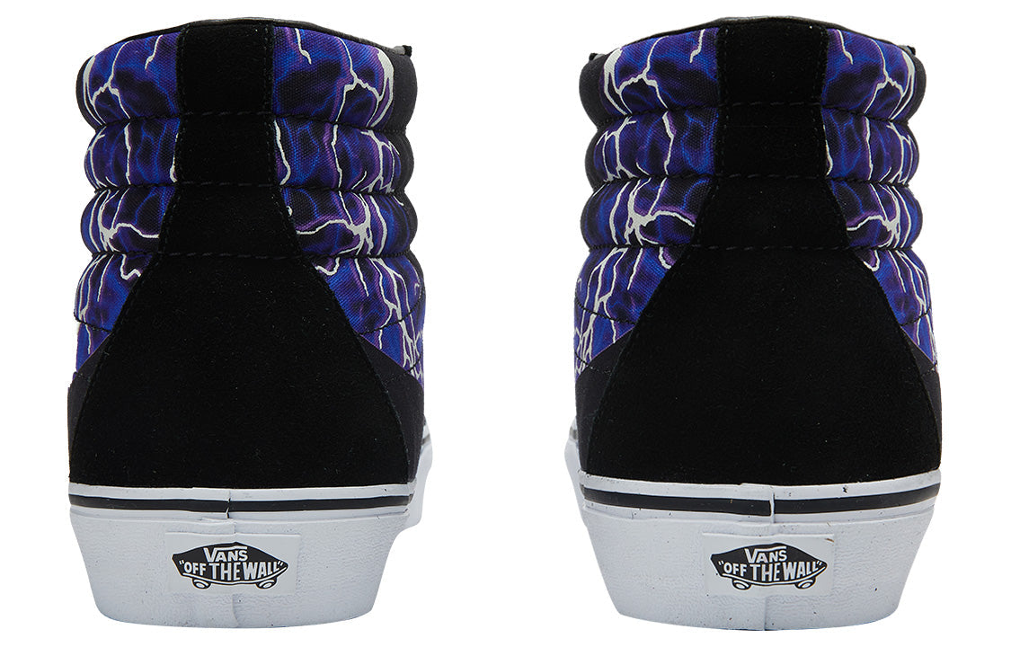 Vans SK8-HI Reissue Wear-resistant Non-Slip Casual Skateboarding Shoes Black VN0A4BV84W3