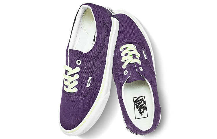 Vans Era Retro Casual Skate Shoes Unisex Purple VN0A4U3905J