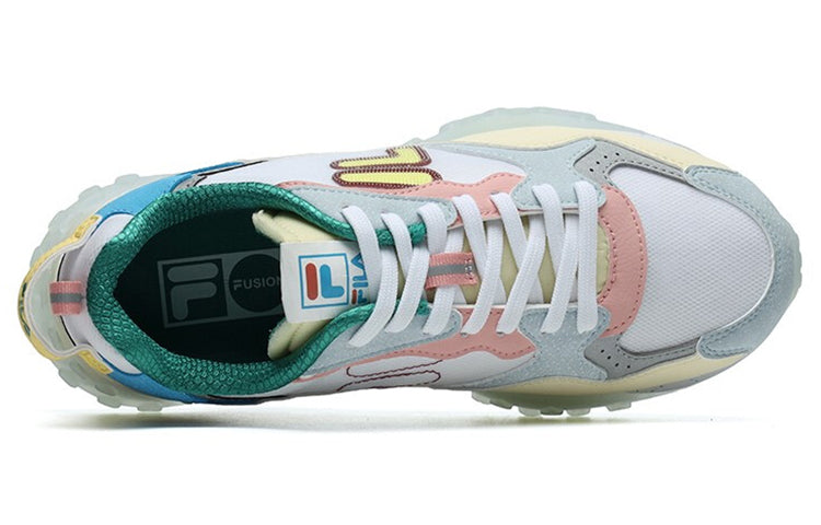 (WMNS) Fila Fusion Shoes 'Cream Mint Multi Color' T12W125209FWR