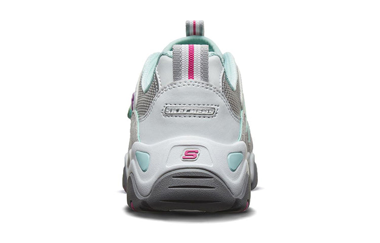 (GS) Skechers D'Lites 2.0 'Gray Green' 996458L-LGAQ