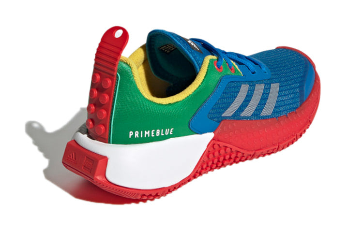 (GS) adidas LEGO x Sport J 'Shock Blue Green' GX7612