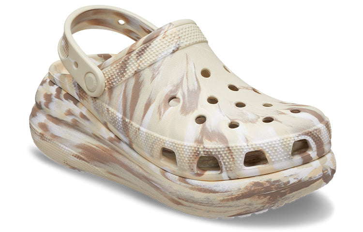 Crocs Classic Crush Marbled Clog 'Bone Multi' 208265-2Y3