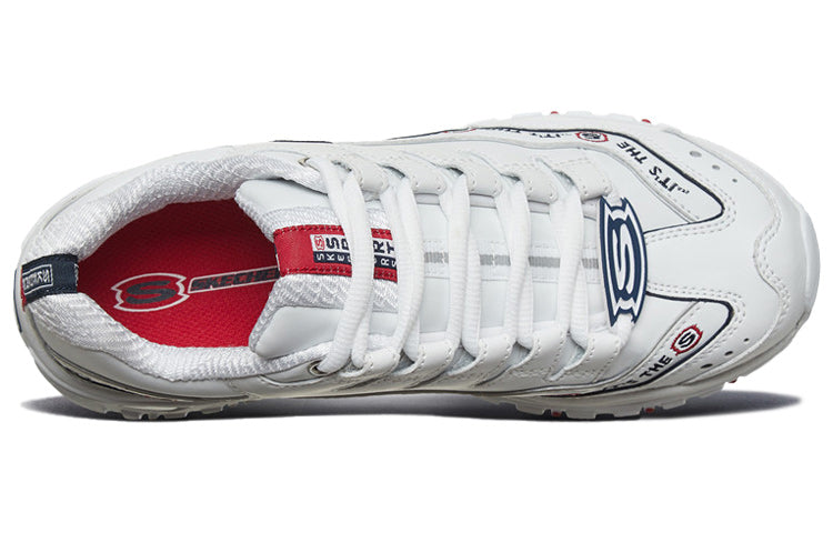 (WMNS) Skechers D Lites Leisure Shoes GS White 13408-WNVR